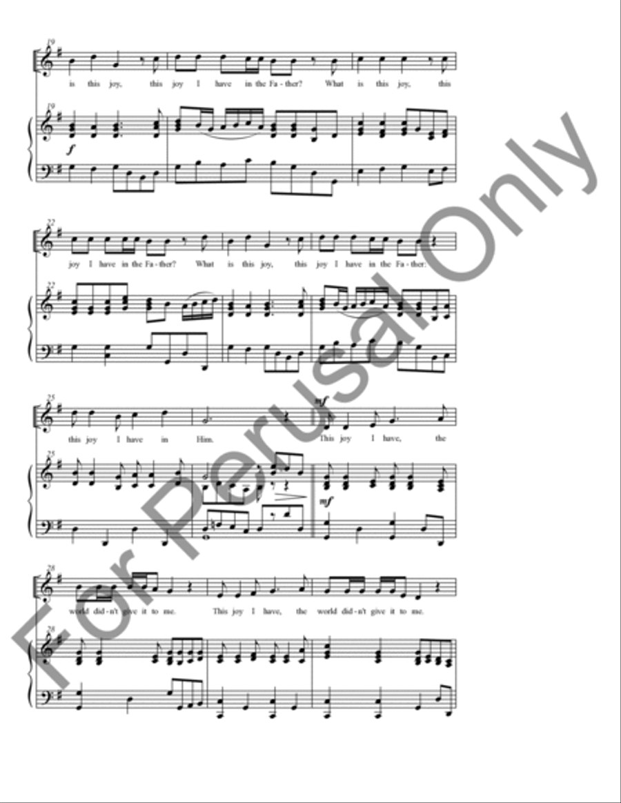 What Is This Joy? SA scores gallery preview page 4