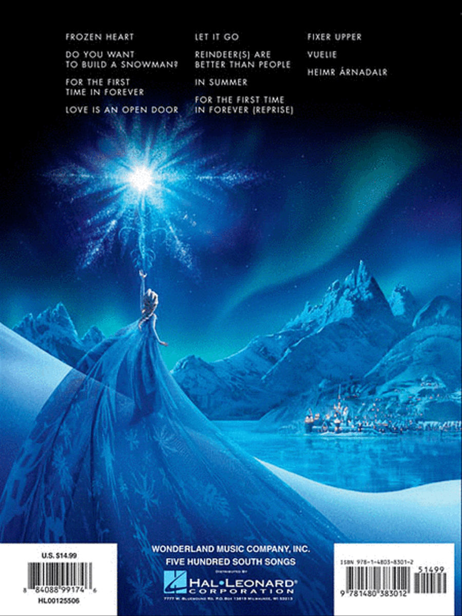 Frozen Easy Piano scores gallery preview page 2