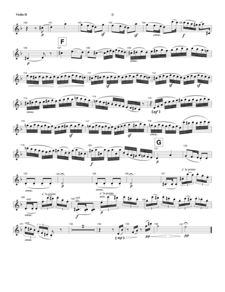 Andante from Piano Sonata 15 arranged for string orchestra Violin 2 part
