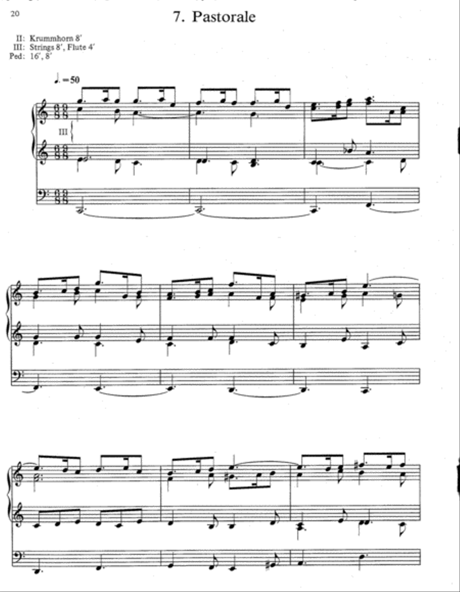 Partita on St. Anne Partita on St. Anne Organ scores gallery preview page 10