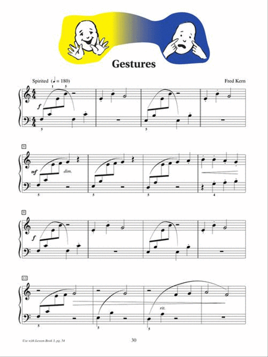 Piano Solos – Book 3 Piano Solos – Book 3 Piano Method scores gallery preview page 7