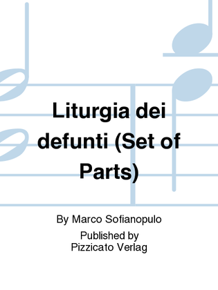 Liturgia dei defunti (Set of Parts)