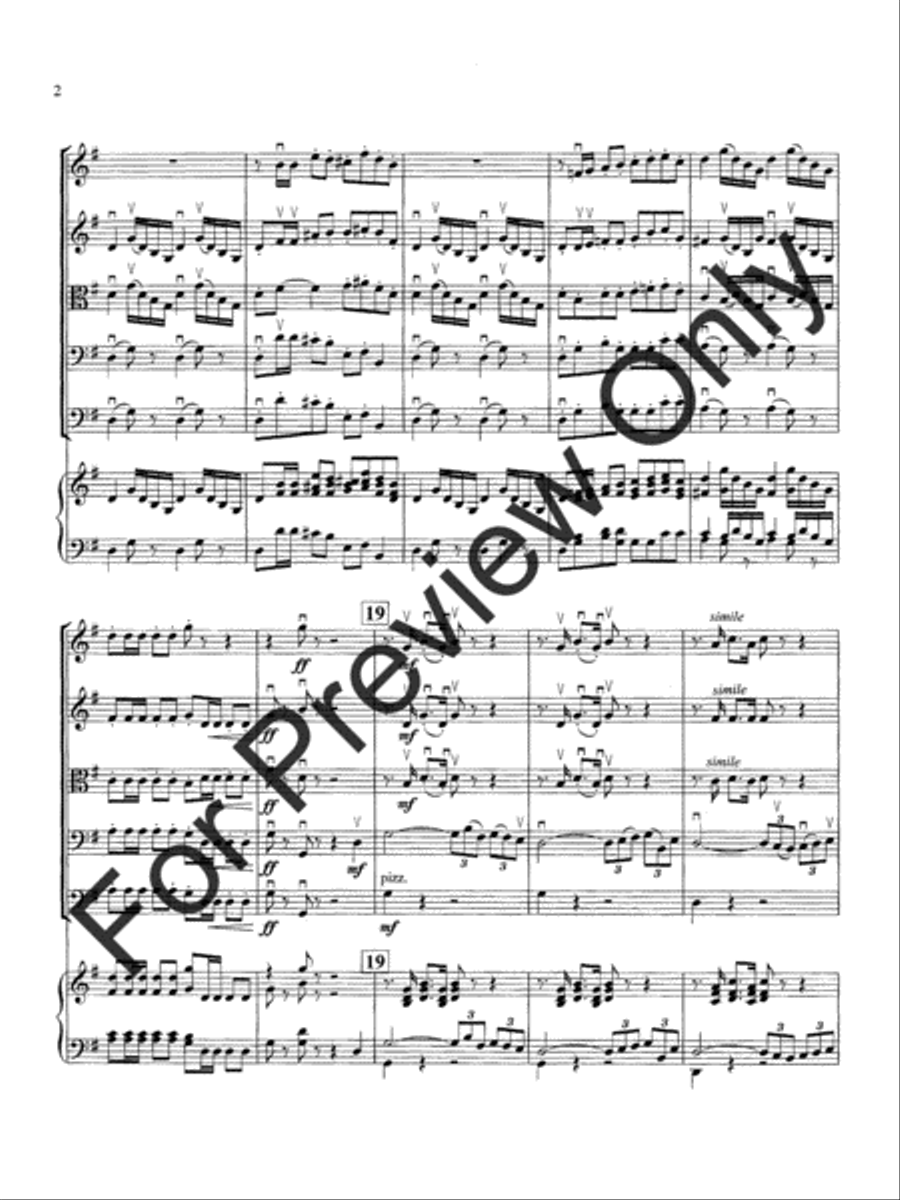 Coronation March (Score) Coronation March (Score) String Orchestra scores gallery preview page 5
