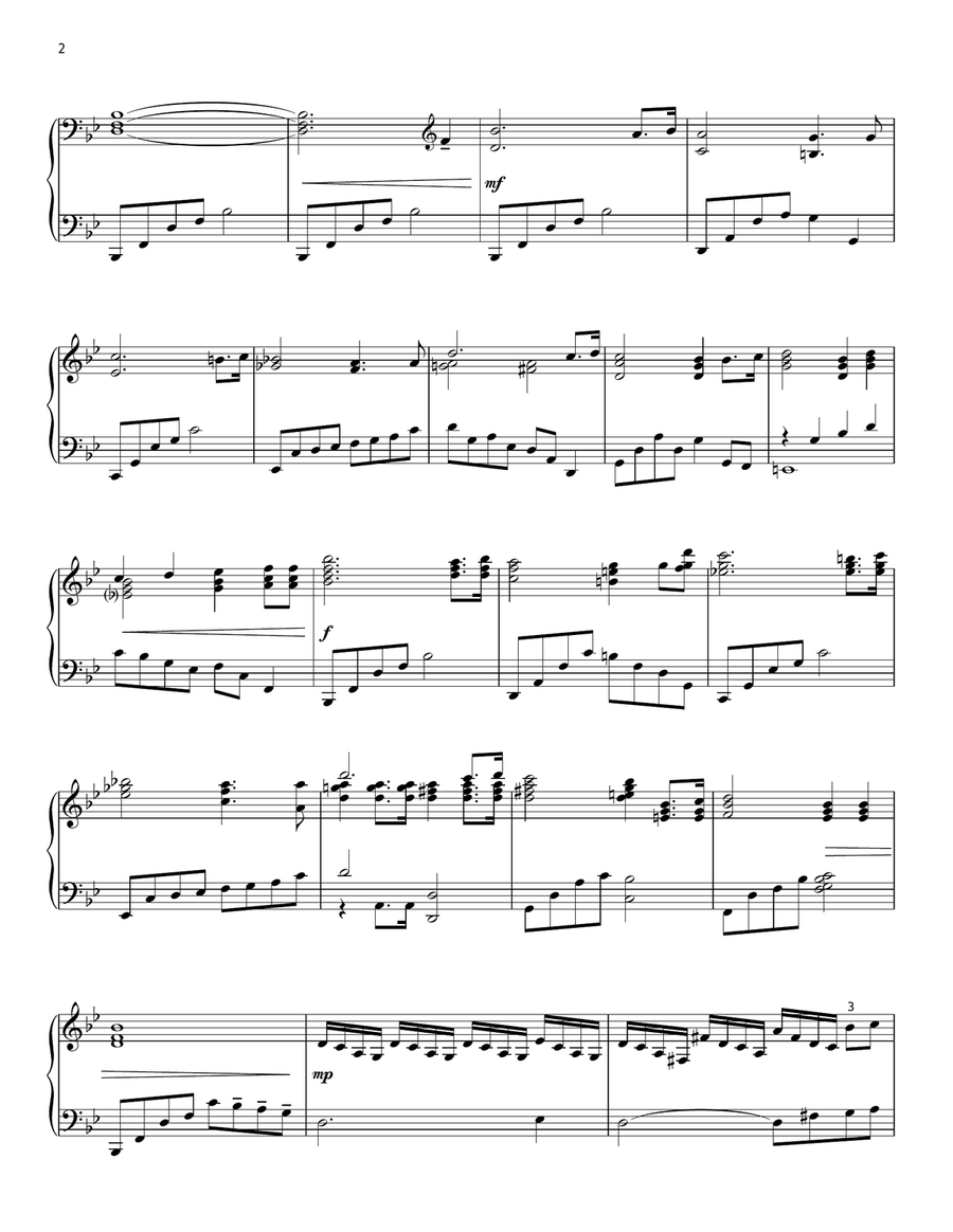 My Tribute (arr. Phillip Keveren) Piano Solo scores gallery preview page 2