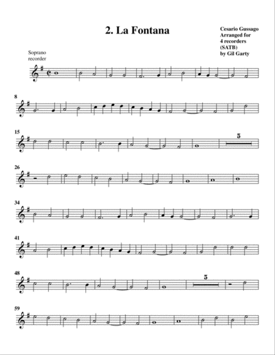 Sonata no.2 a4 (28 Sonate a quattro, sei et otto, con alcuni concerti (1608)) 