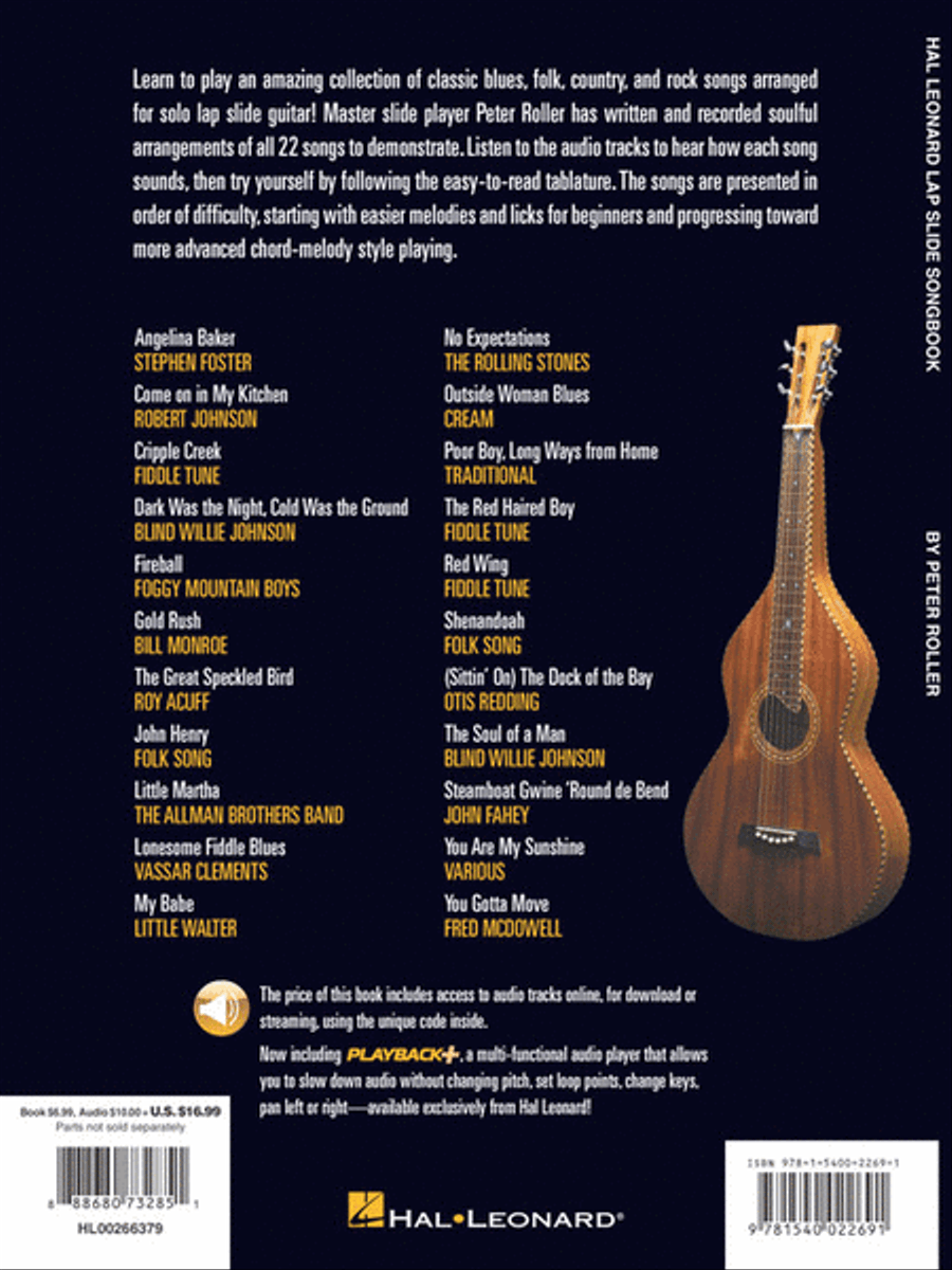 Hal Leonard Lap Slide Songbook Slide Guitar scores gallery preview page 8