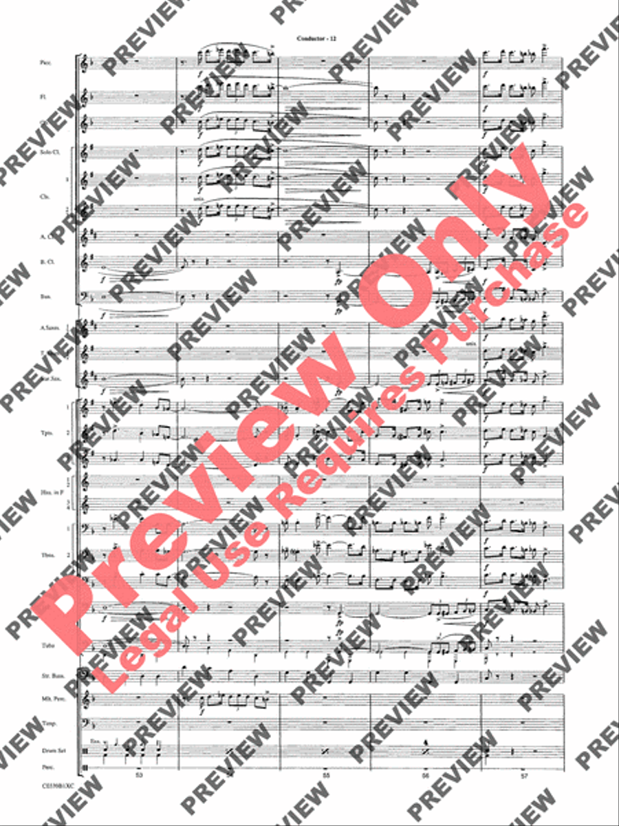 In the Miller Mood Concert Band scores gallery preview page 15