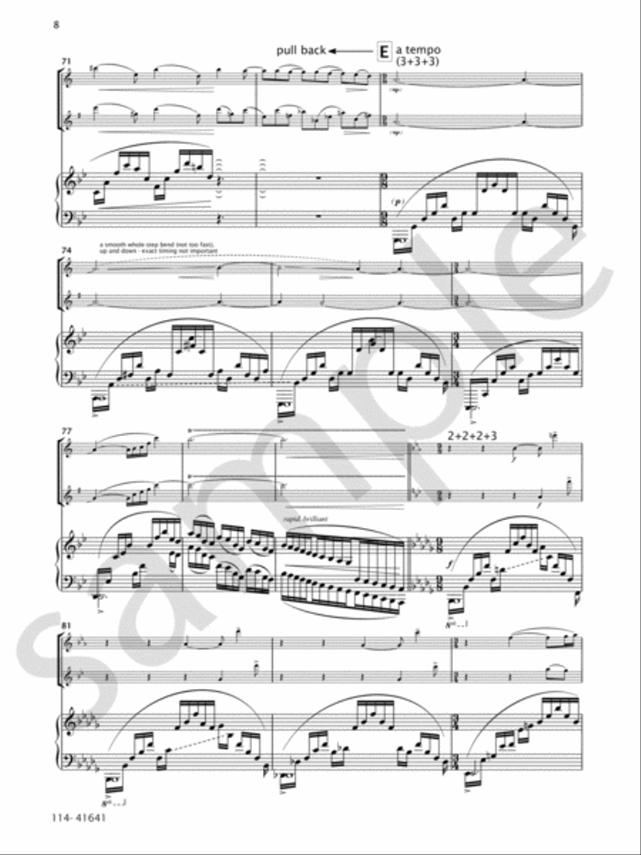 Vultures Chamber Music scores gallery preview page 10