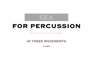 GEA (For percussion)