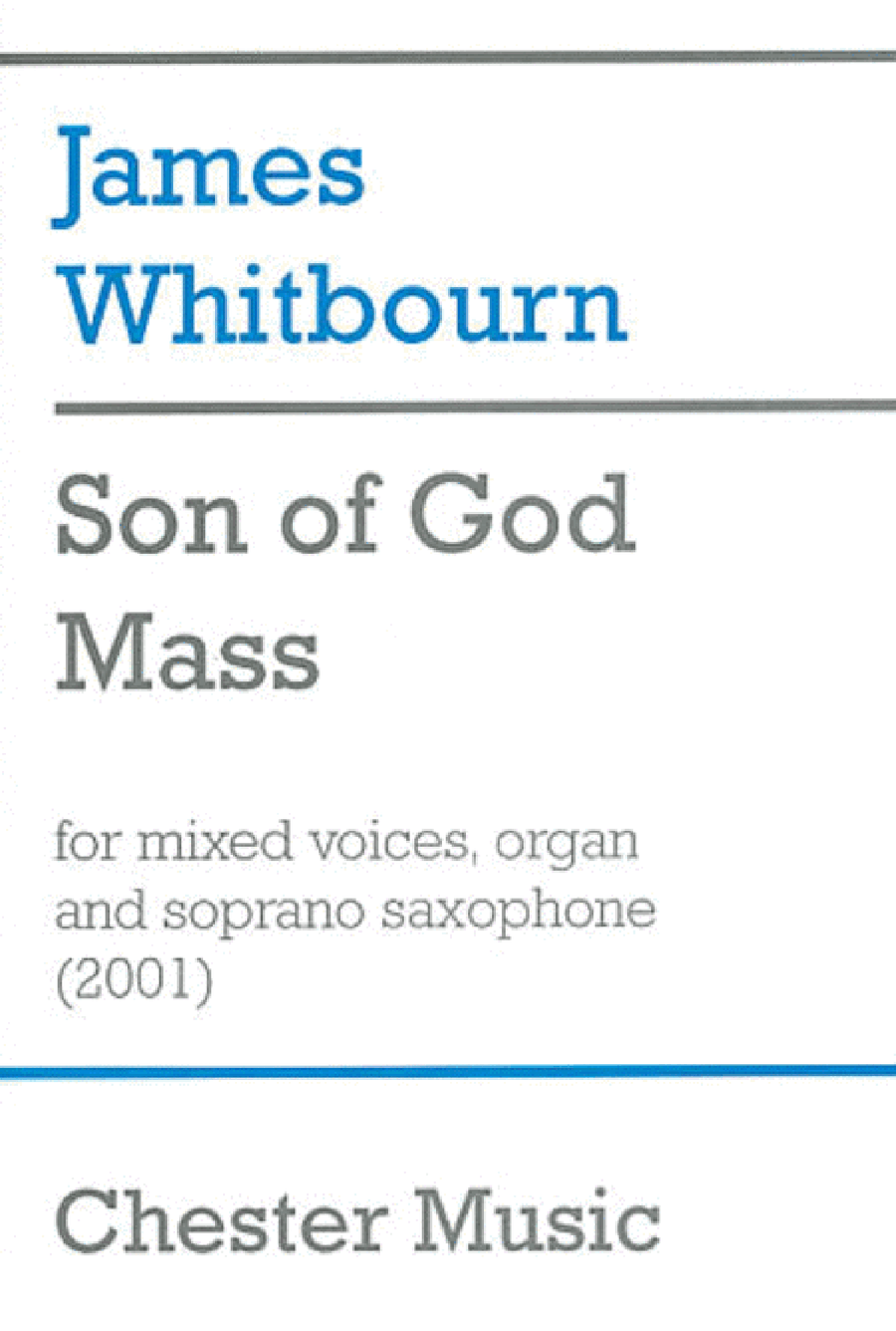 Son of God Mass 4-Part scores gallery preview page 1