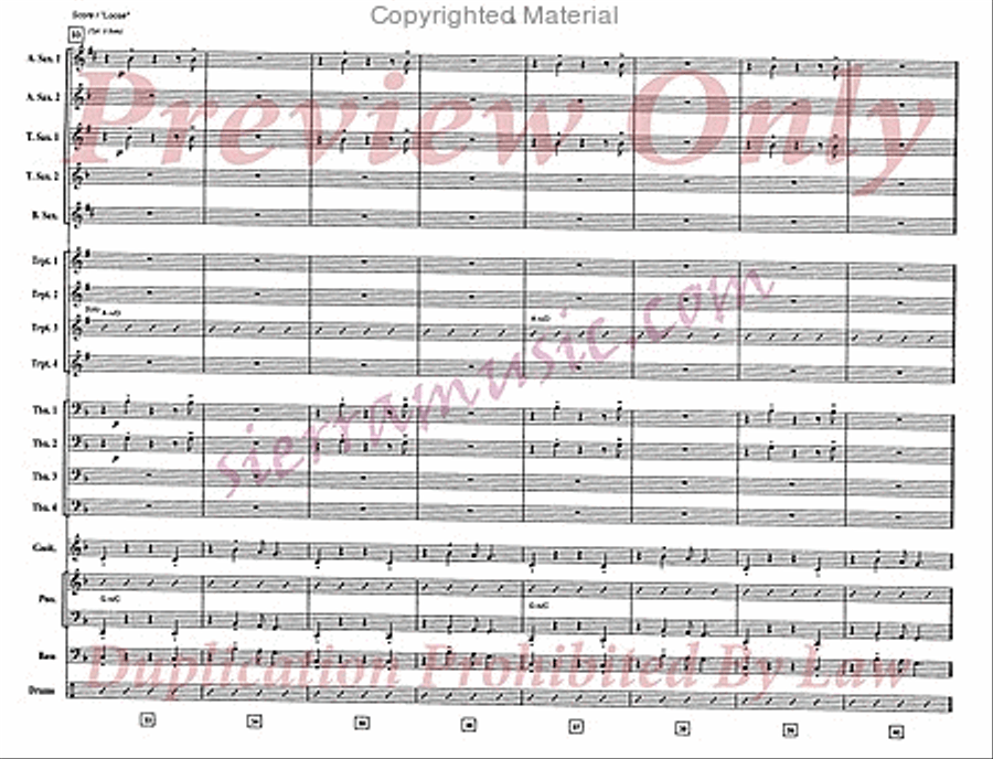 Loose Big Band scores gallery preview page 6