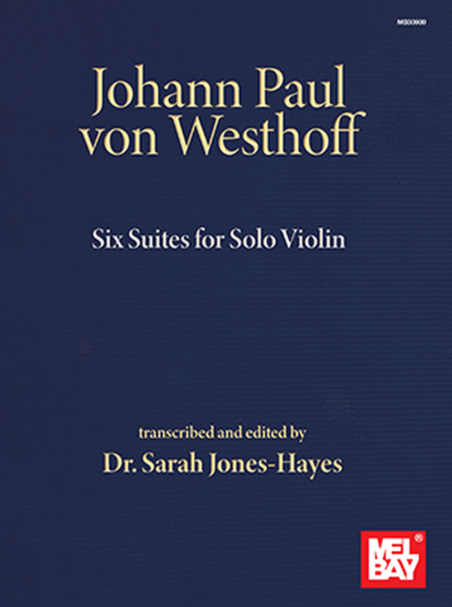 Johann Paul von Westhoff Six Suites for Solo Violin Violin Solo scores gallery preview page 1