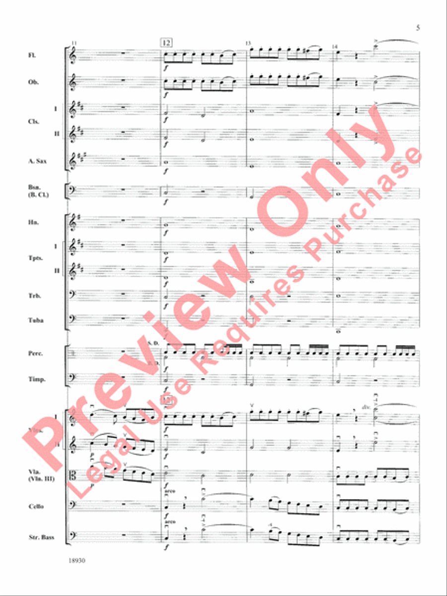 The Magic Flute The Magic Flute Full Orchestra scores gallery preview page 6
