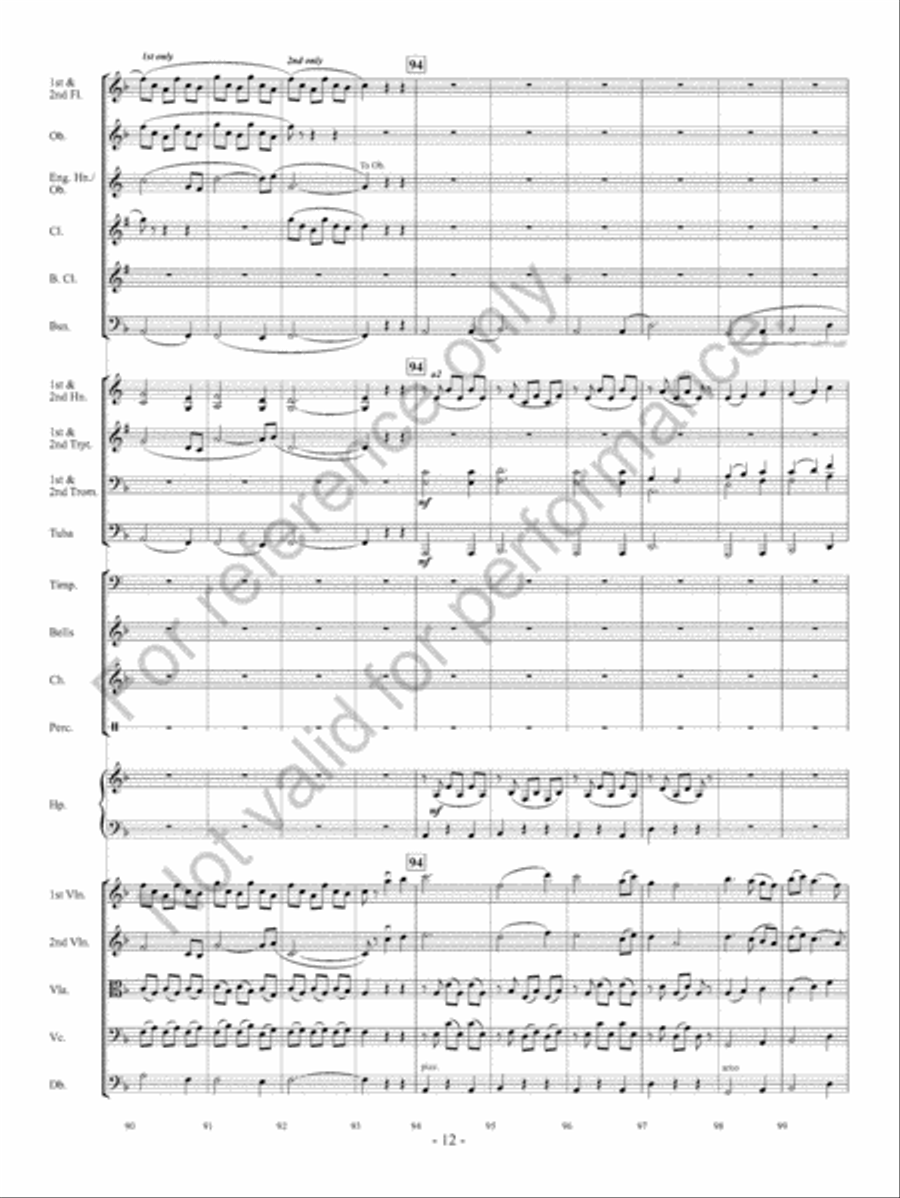 A New Home Full Orchestra scores gallery preview page 13