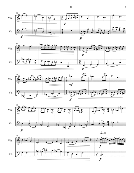 Sonata for Viola and Cello