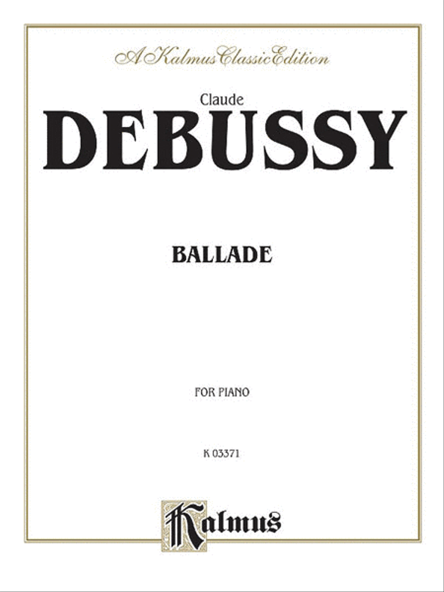 Ballade Ballade Small Ensemble scores gallery preview page 1