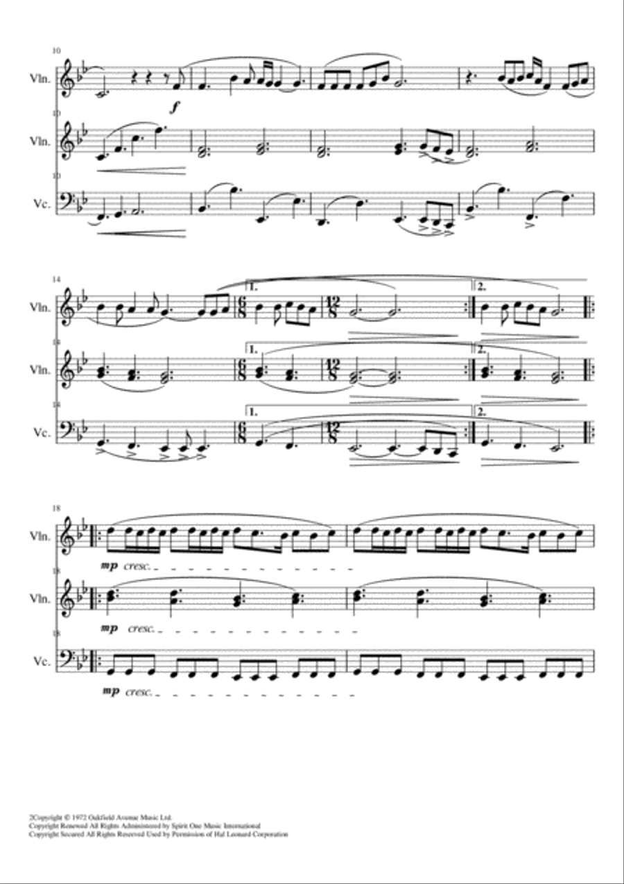 Perfect Day String Trio scores gallery preview page 2