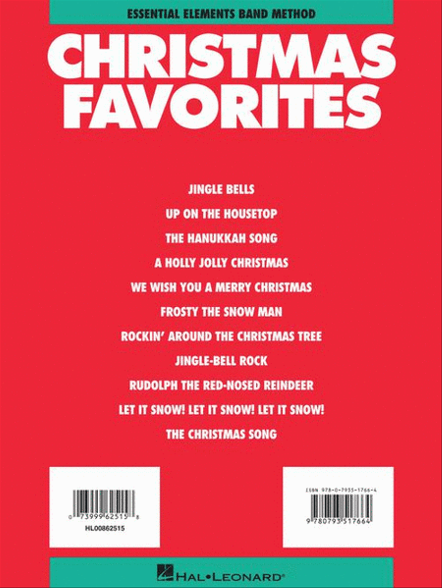 Essential Elements Christmas Favorites Concert Band Methods scores gallery preview page 6