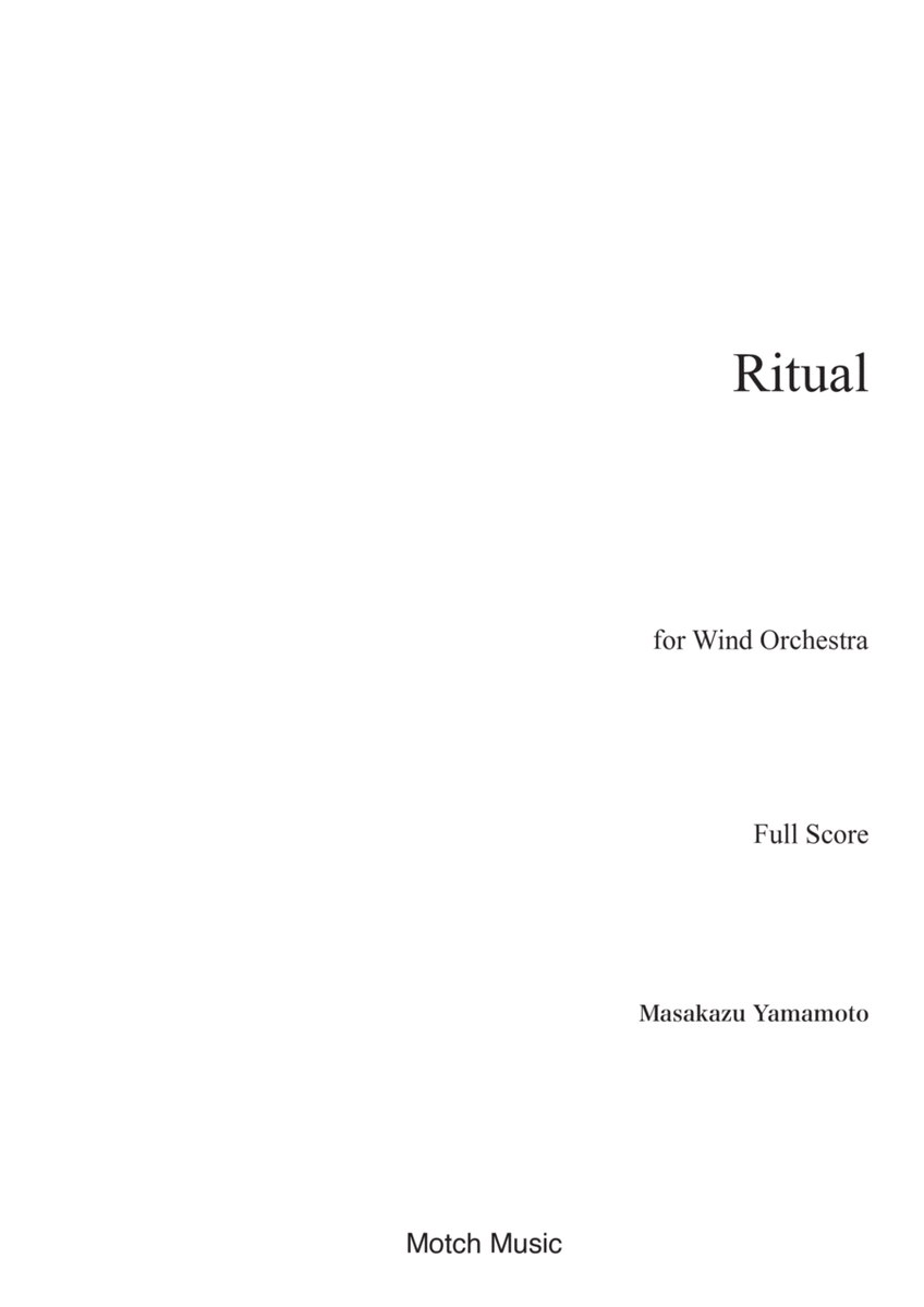Ritual [Concert Band] image number null