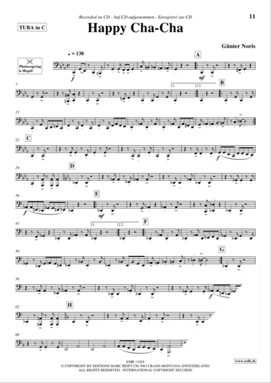 Play The Tuba With The Ballroom Dance Orchestra Vol. 5 Tuba scores gallery preview page 9