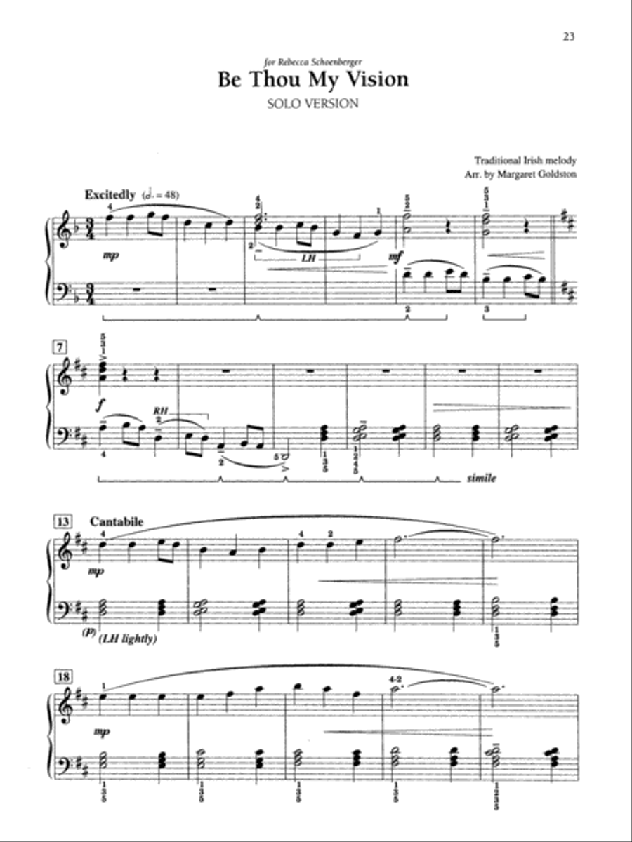 Sacred Songs & Solos, Book 2 Piano Solo scores gallery preview page 4