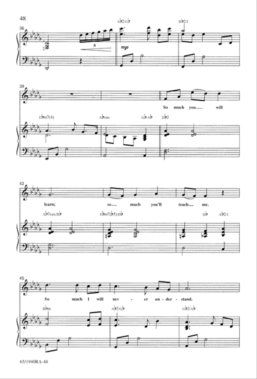 We Will Know Peace 3-Part scores gallery preview page 50