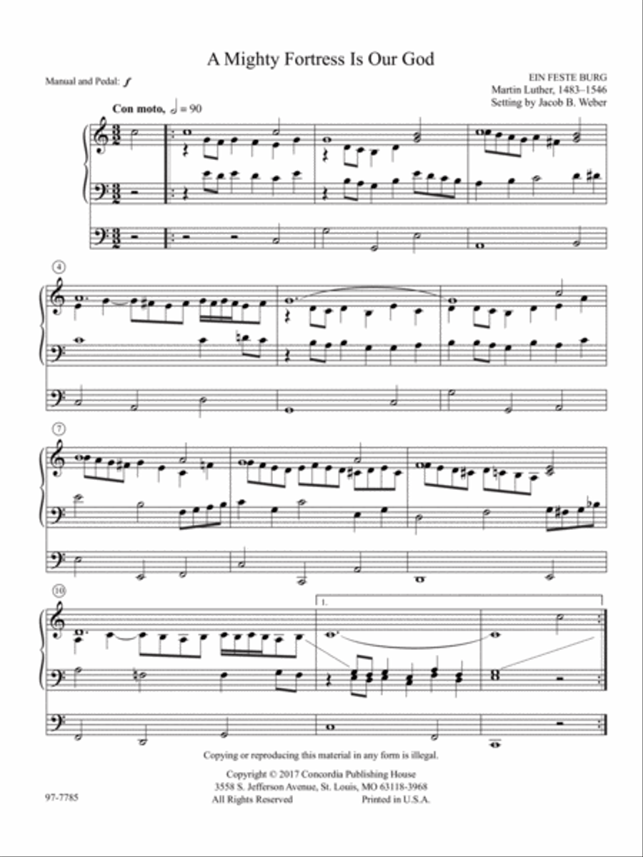 Reformation Mosaics Organ scores gallery preview page 2