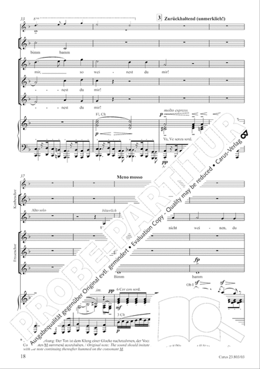 Symphony No. 3 Divisi scores gallery preview page 19