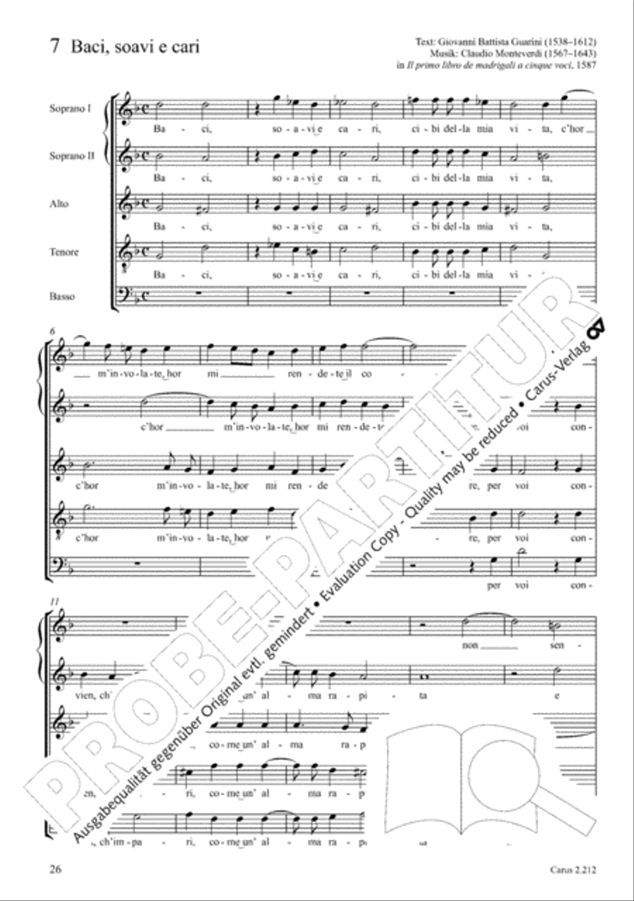 Love songs. Choral collection with CD 4-Part scores gallery preview page 23