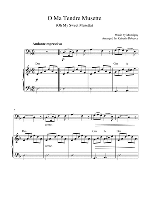 O Ma Tendre Musette (Oh My Sweet Musetta) (bassoon solo and piano accompaniment)