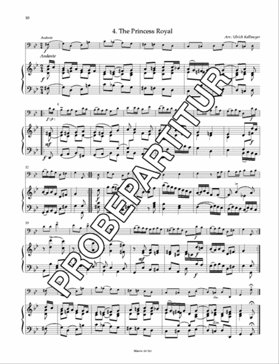 The Highland Cello The Highland Cello Piano Accompaniment scores gallery preview page 11