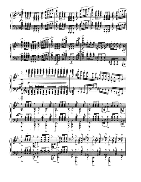 Rachmaninoff-Prelude in g minor, Op.23, No.5 image number null