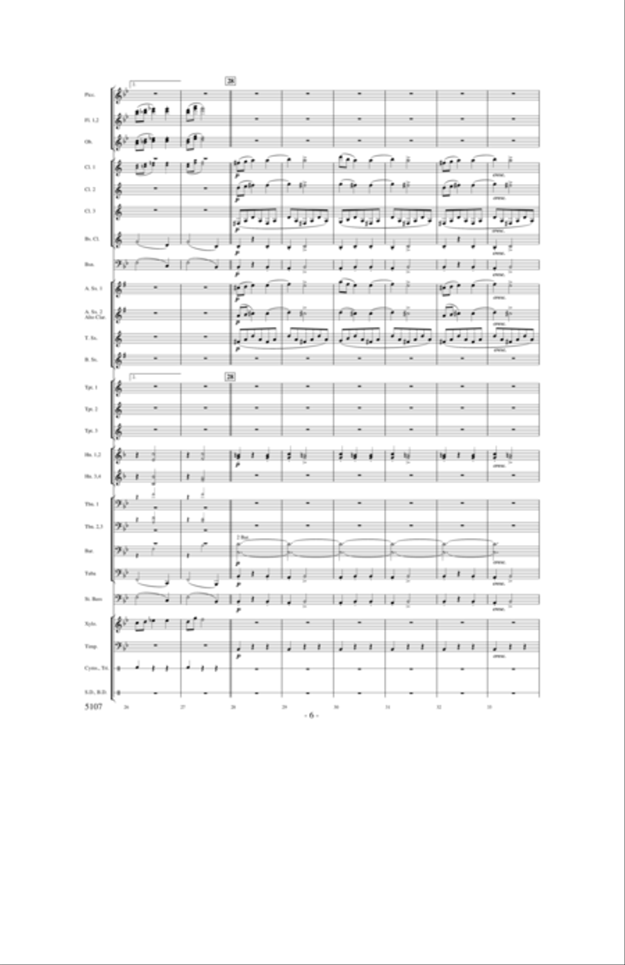 Slavonic Dance No. 1 Slavonic Dance No. 1 Concert Band scores gallery preview page 5