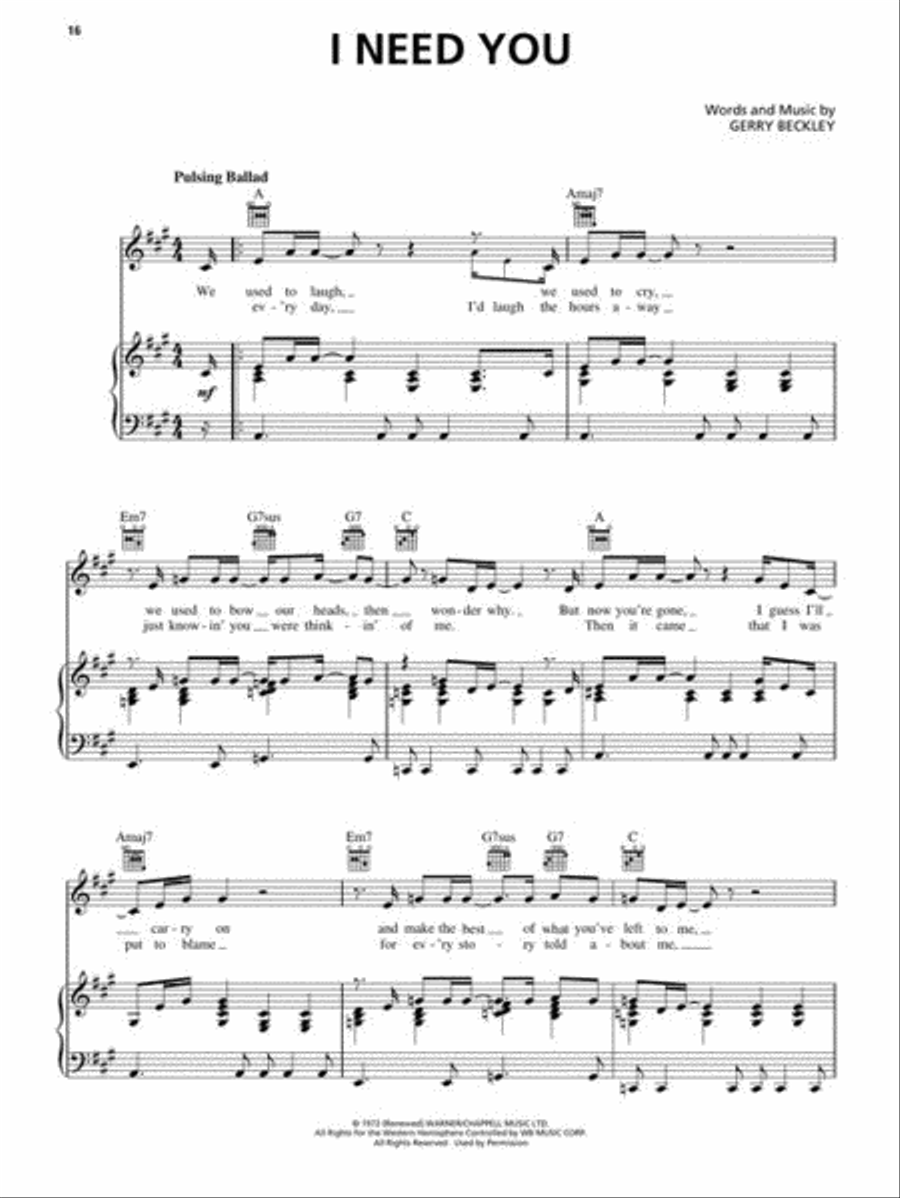 America – The Complete Greatest Hits Piano, Vocal, Guitar scores gallery preview page 7