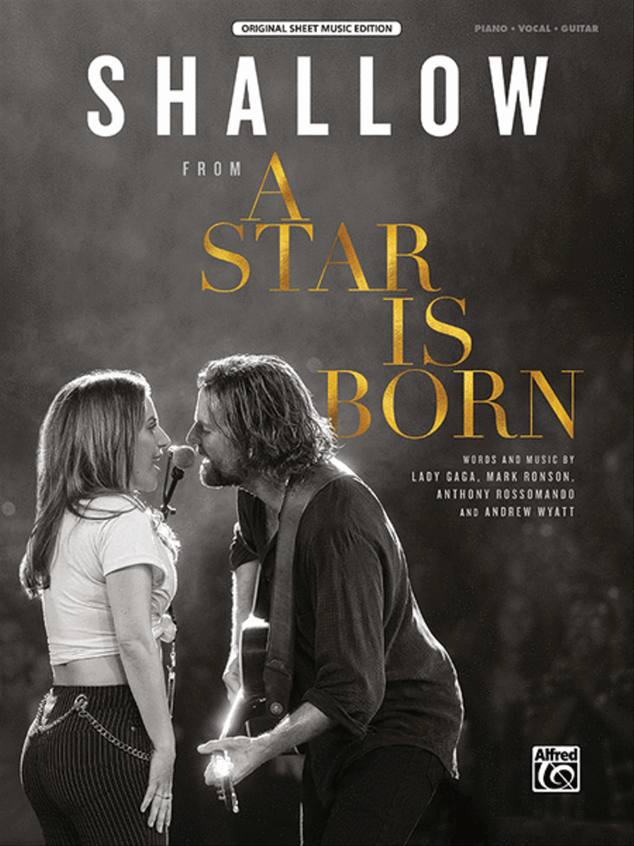 Shallow Piano, Vocal, Guitar scores gallery preview page 1