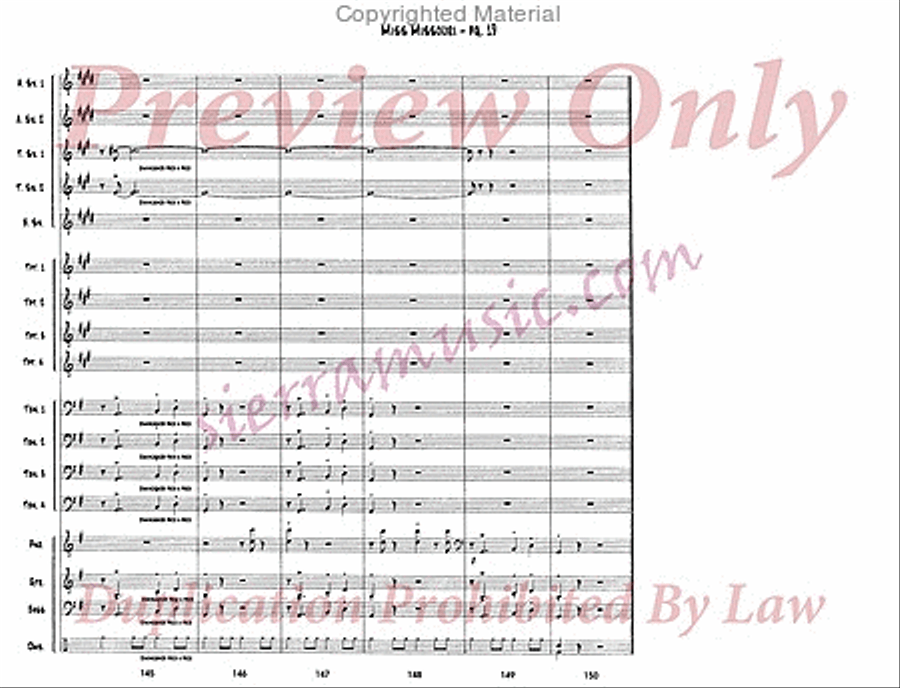 Miss Missouri Big Band scores gallery preview page 20