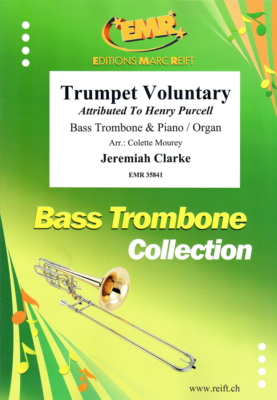 Trumpet Voluntary Trombone scores gallery preview page 1