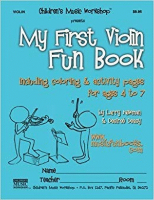 Book cover for My First Violin Fun Book