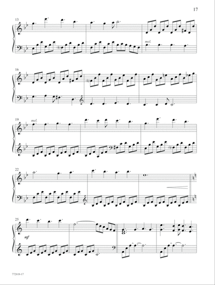 Measureless the Love of God Piano Solo scores gallery preview page 11