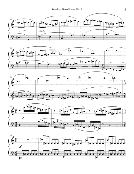 [Brooks] Piano Sonata No. 2