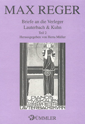 Book cover for Briefe an die Verleger Lauterbach & Kuhn 2