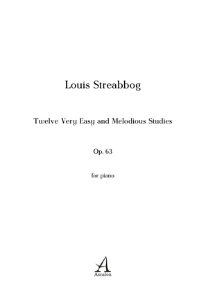 Twelve Very Easy and Melodious Studies Op. 63
