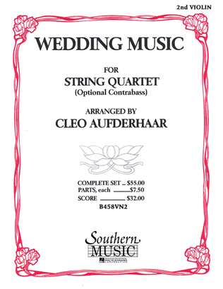 Book cover for Wedding Music