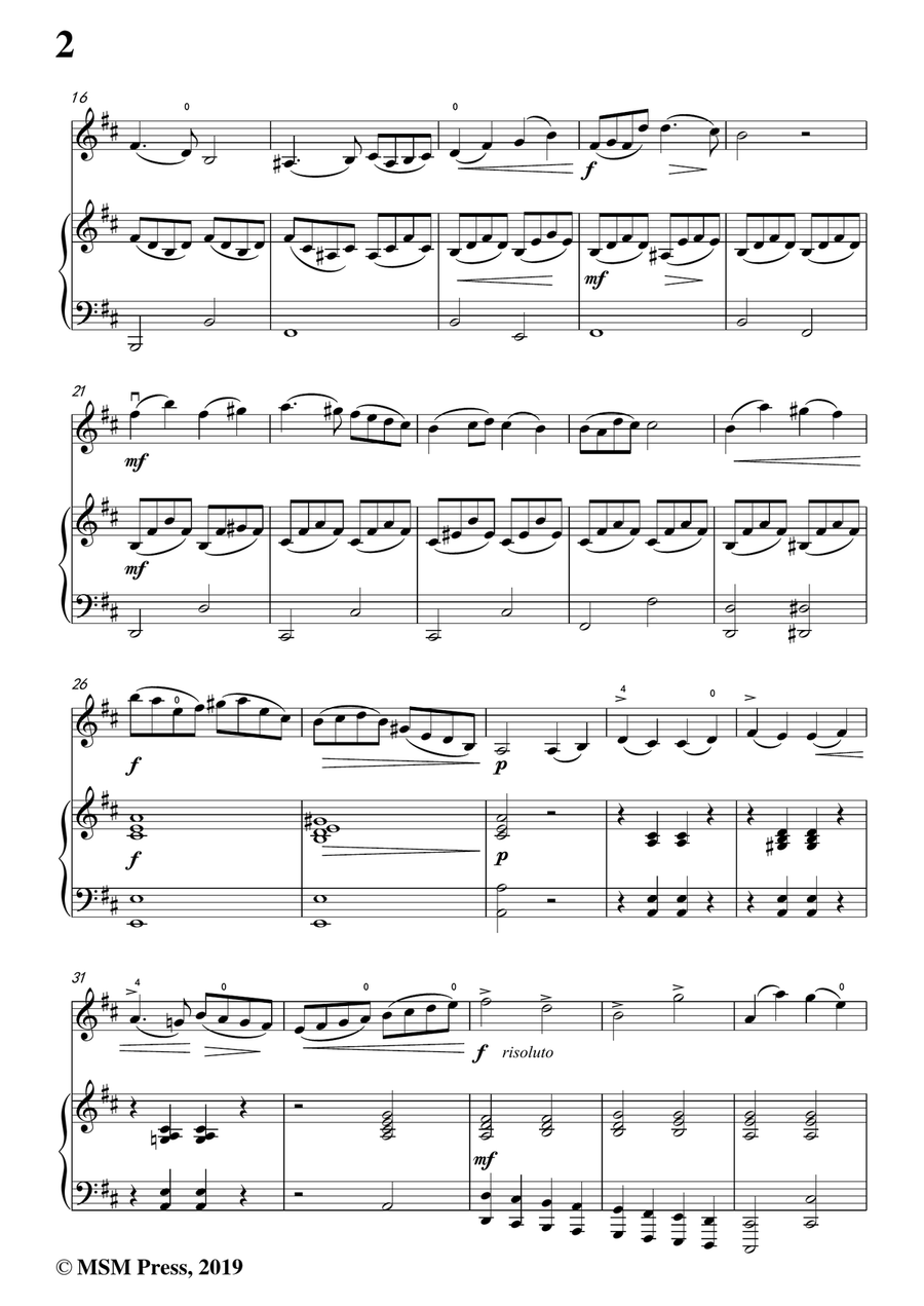 Rieding-Violin Concerto No.2 in b minor,Op.35,for Violin&Piano Violin Solo scores gallery preview page 4