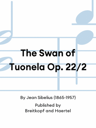Book cover for The Swan of Tuonela Op. 22/2