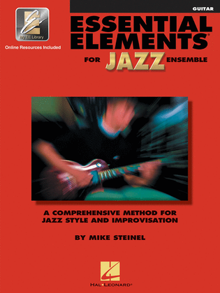 Book cover for Essential Elements for Jazz Ensemble - Guitar