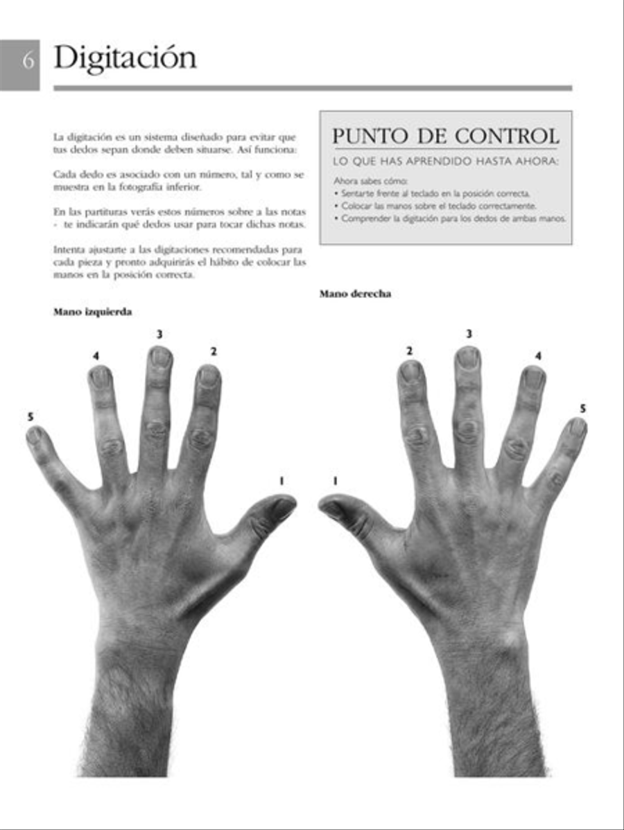 Empieza A Tocar Teclado Empieza A Tocar Teclado Piano Solo scores gallery preview page 6