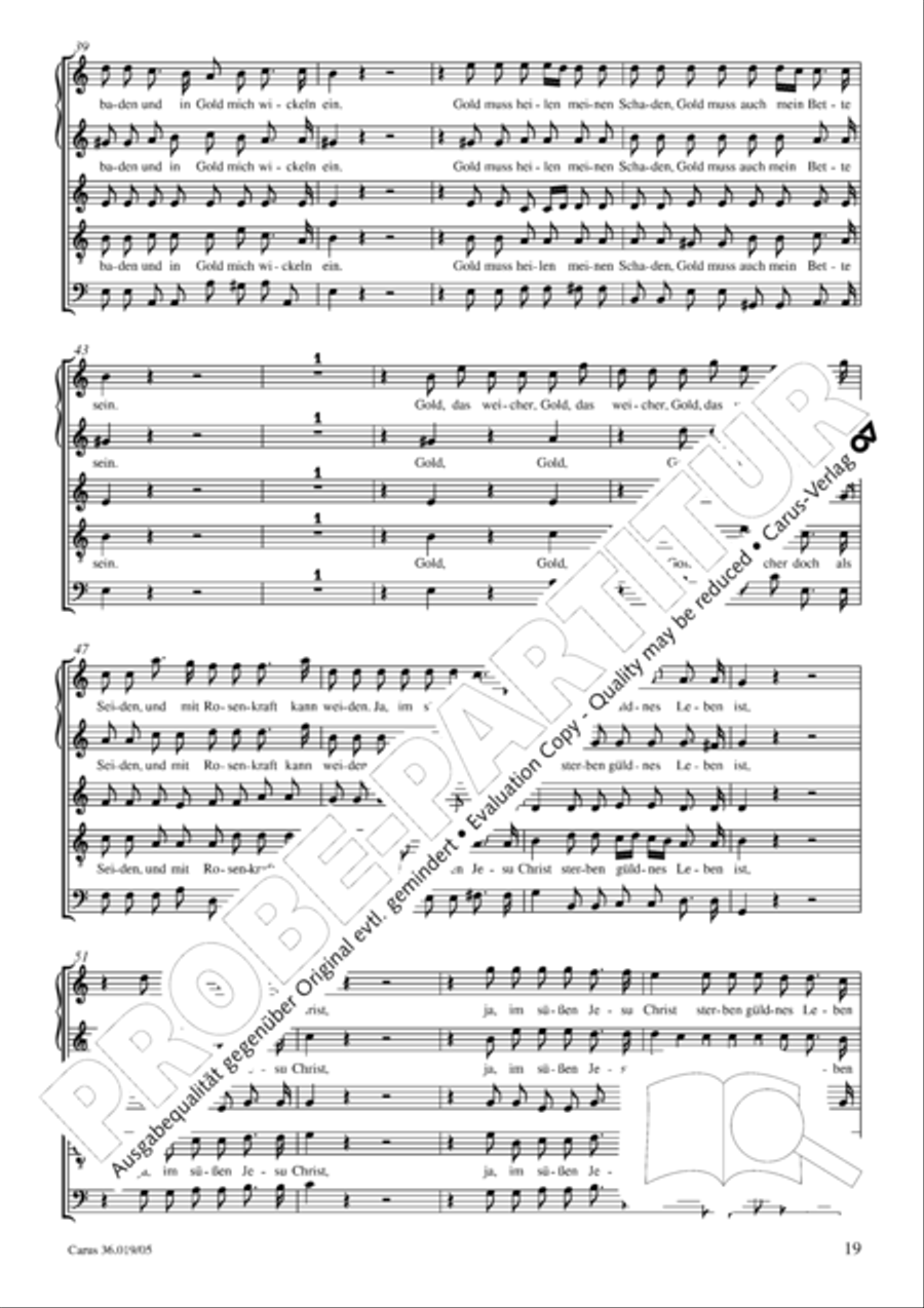 Last Judgment (Das jungste Gericht) SSATB scores gallery preview page 19
