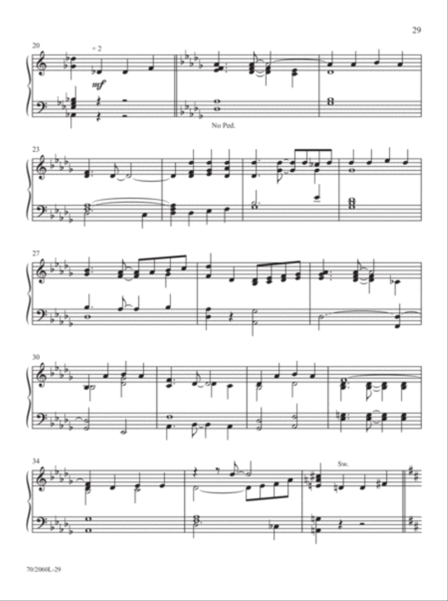 Easy Organ Library, Vol. 62 Organ Solo scores gallery preview page 19