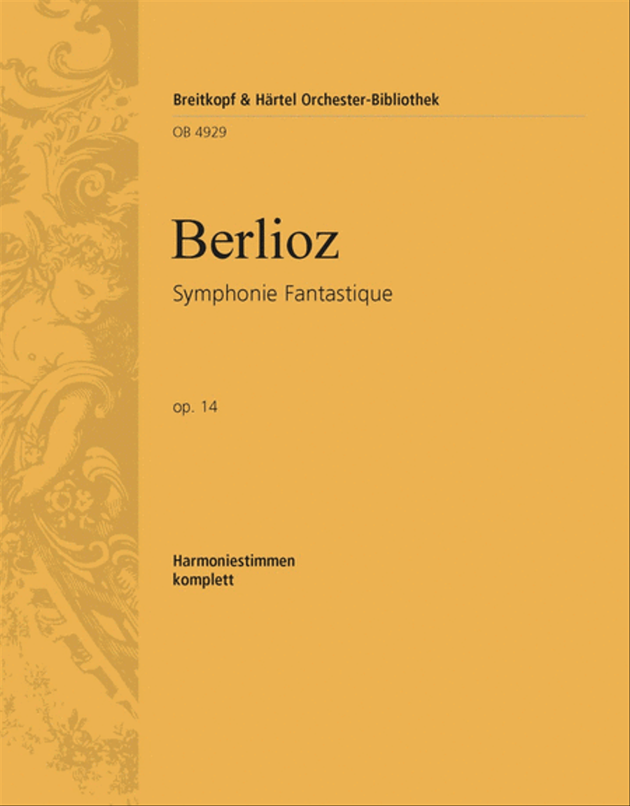 Symphonie fantastique Op. 14 Orchestra scores gallery preview page 1